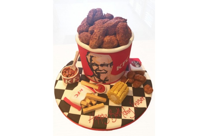 KFC Bucket Detailed